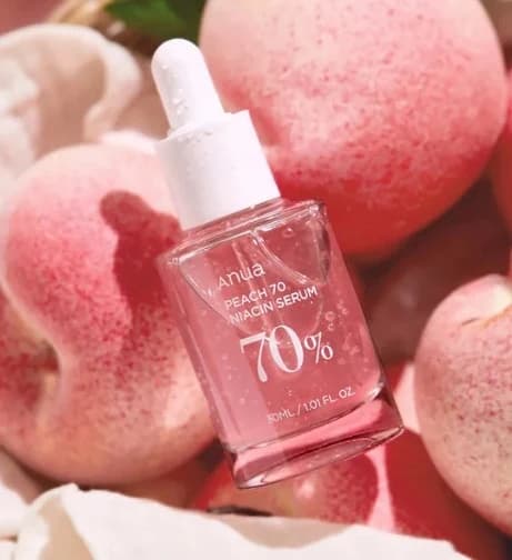 Anua Peach 70% Niacinamide Serum Rozjaśniające 70% Ekstrakt z Brzoskwini 12