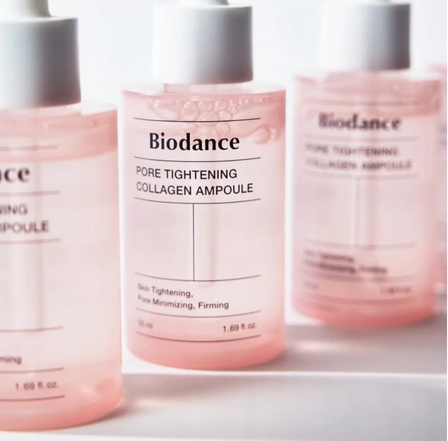 BIODANCE Pore Tightening Collagen Ampoule serum redukująca rozszerzone pory 4