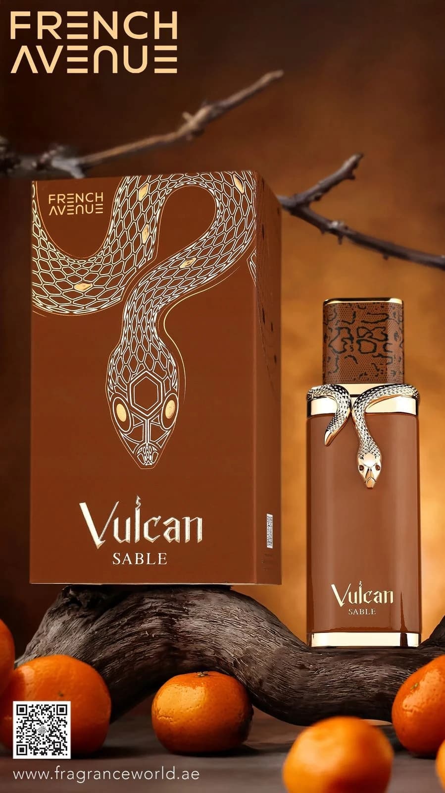 French Avenue Vulcan Sable 100 ml EDP 5