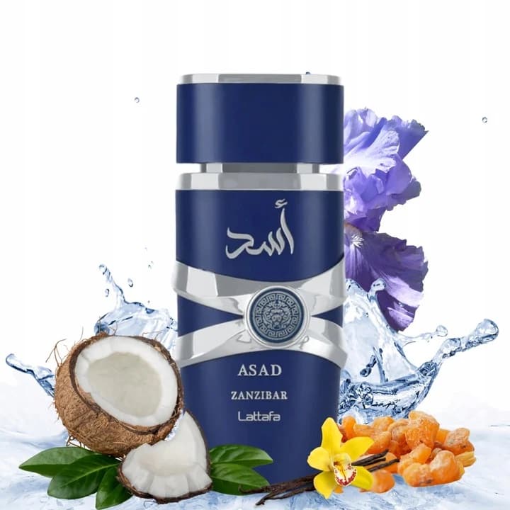 Lattafa Asad Zanzibar 100 ml Woda perfumowana męska EDP arabska 3