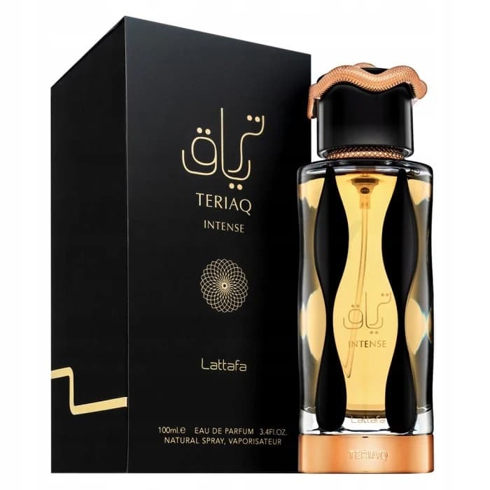 Lattafa Teriaq Intense 100ml EDP woda perfumowana perfumy zapach unisex