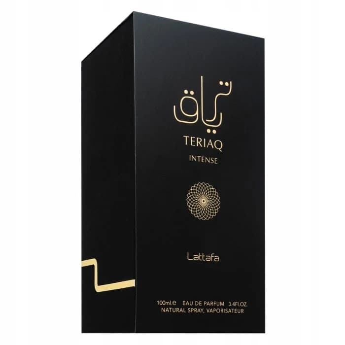 Lattafa Teriaq Intense 100ml EDP woda perfumowana perfumy zapach unisex 4
