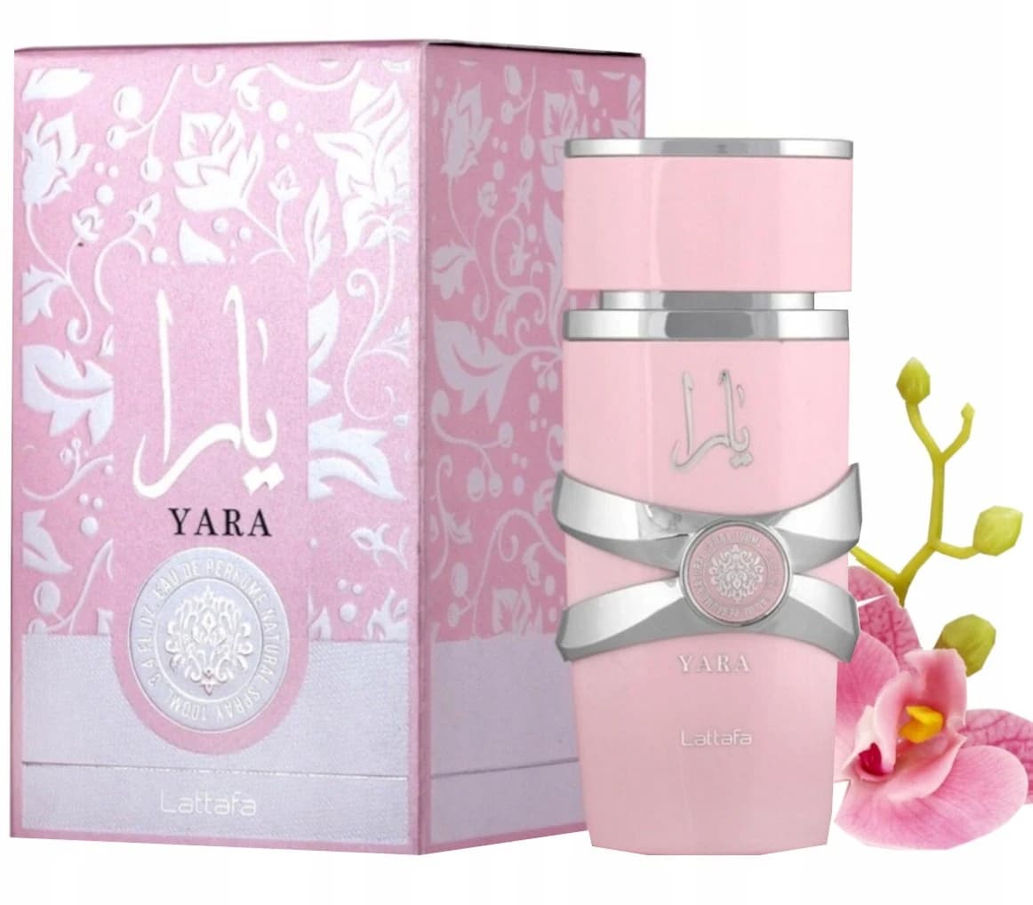 Lattafa Yara 100 ml woda perfumowana różowa perfumy arabskie 5