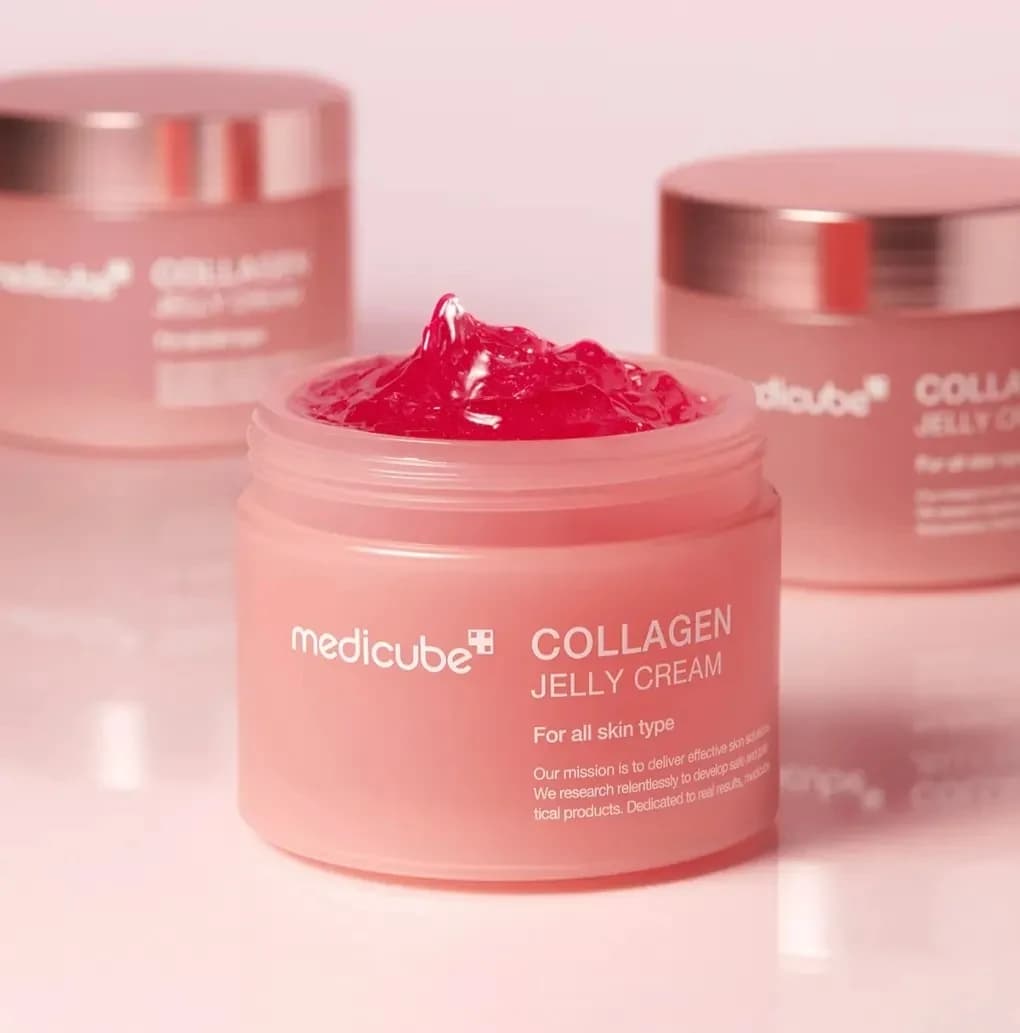 Medicube Collagen Jelly Cream Krem żel do twarzy ujędrniający 110 ml 5
