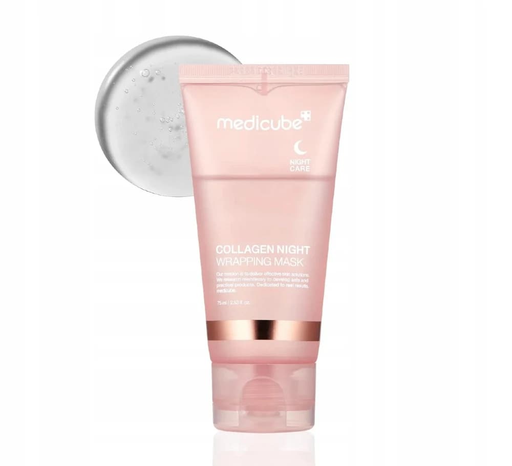 Medicube Collagen Night Wrapping Mask Maska Kolagenowa Na Noc 75 ml 5