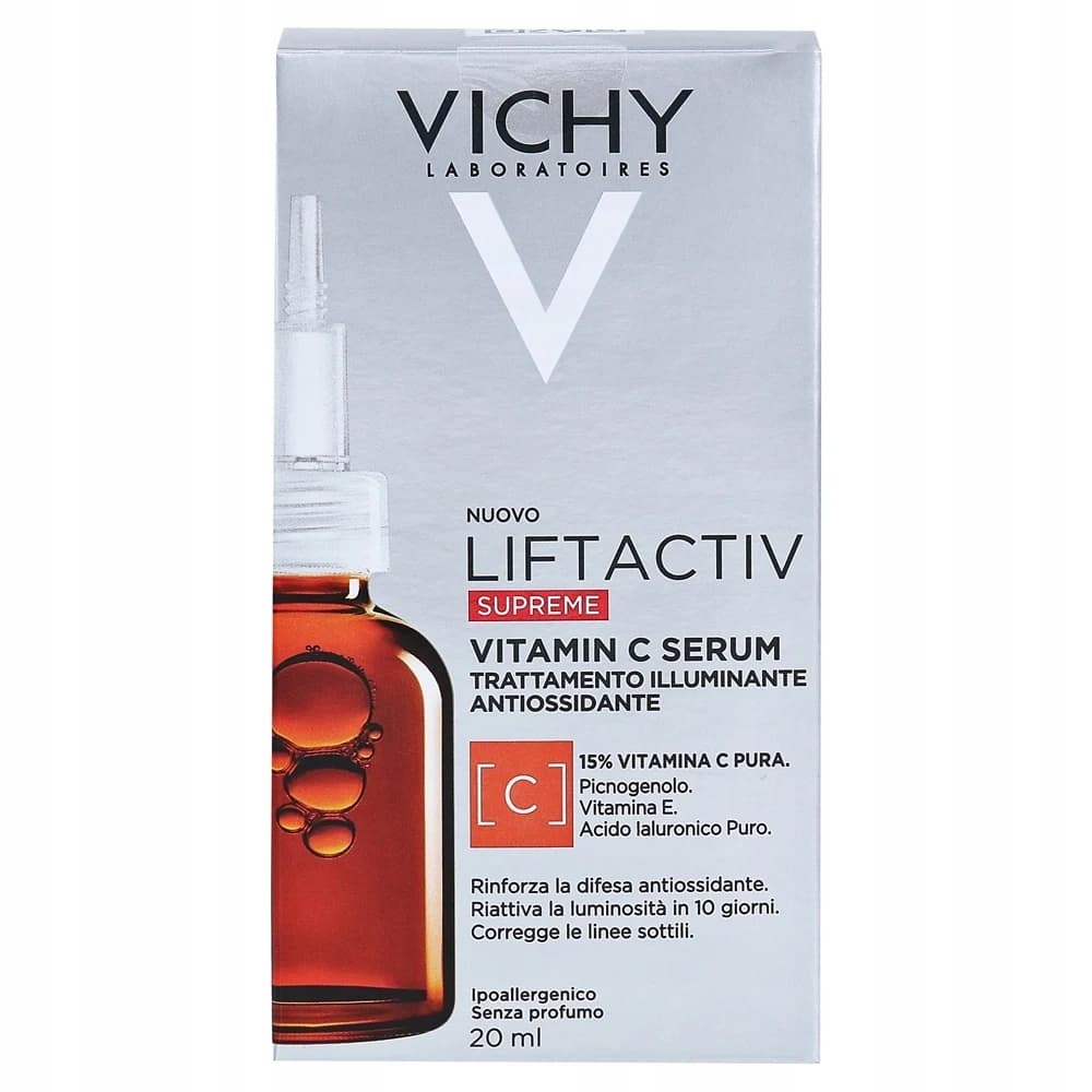 Rozświetlające serum Vichy Liftactiv Wit. C 20ml 4