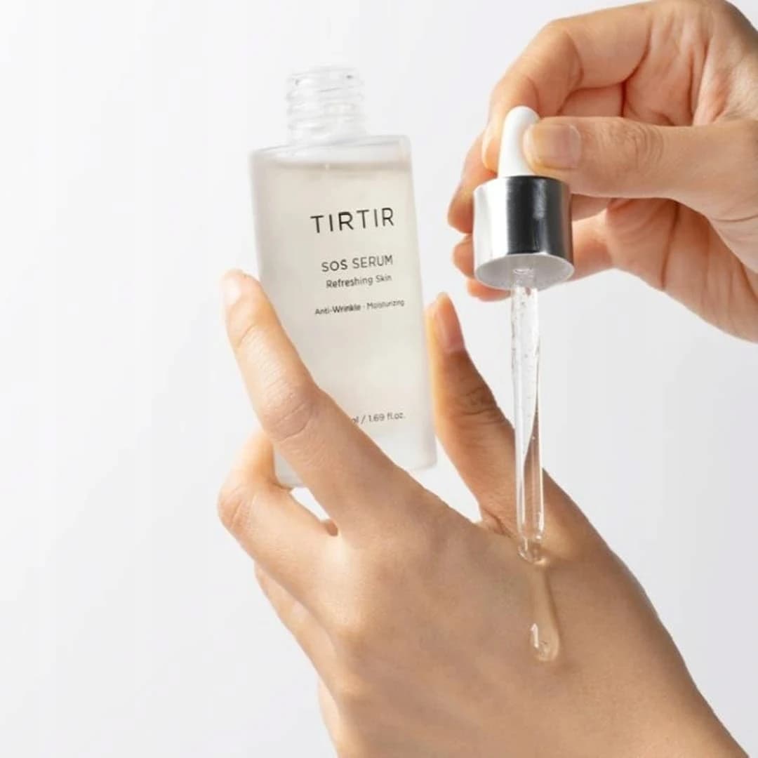 TIRTIR SOS głęboko regenerujące serum koreańskie łagodzące do twarzy 50 ml 6