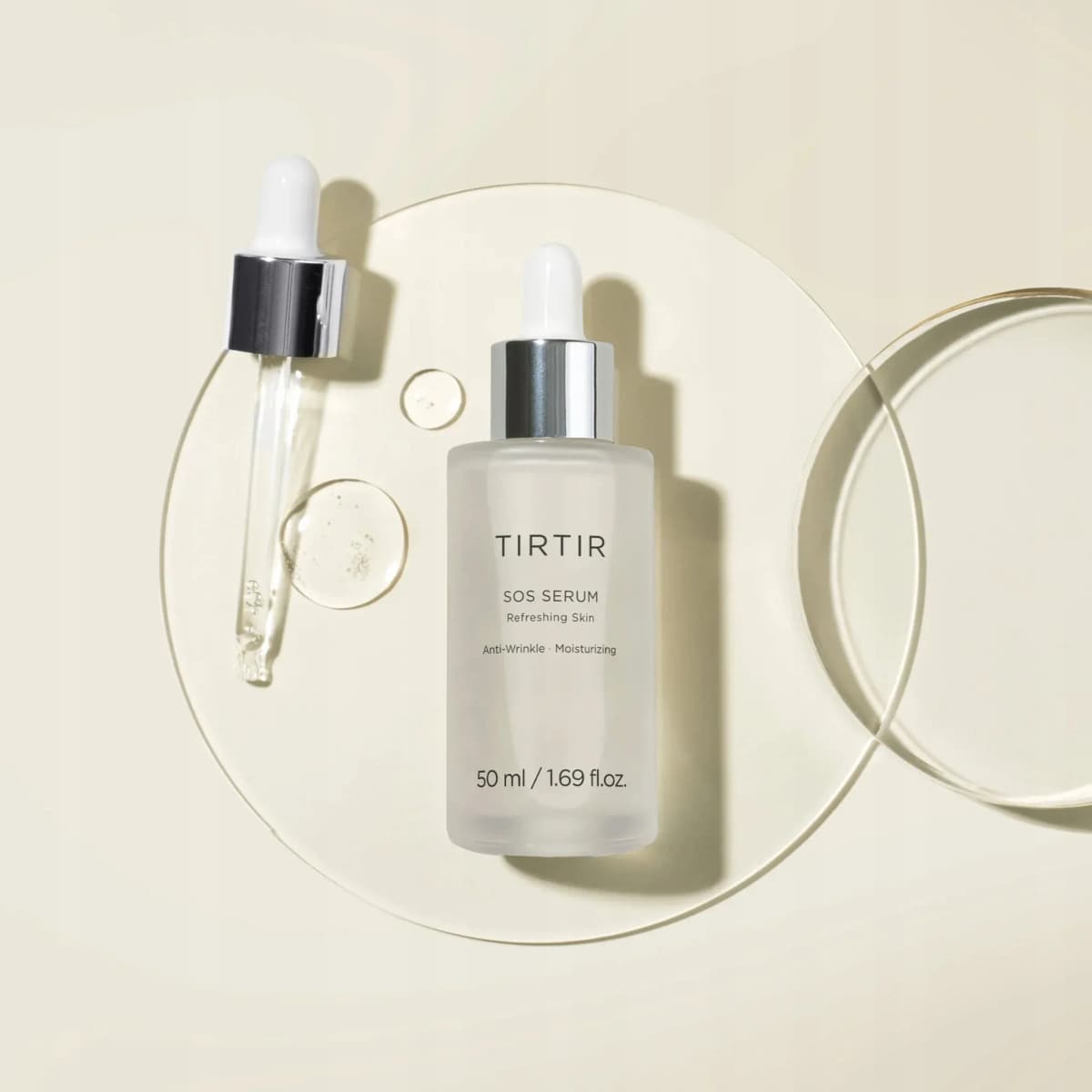 TIRTIR SOS głęboko regenerujące serum koreańskie łagodzące do twarzy 50 ml 9