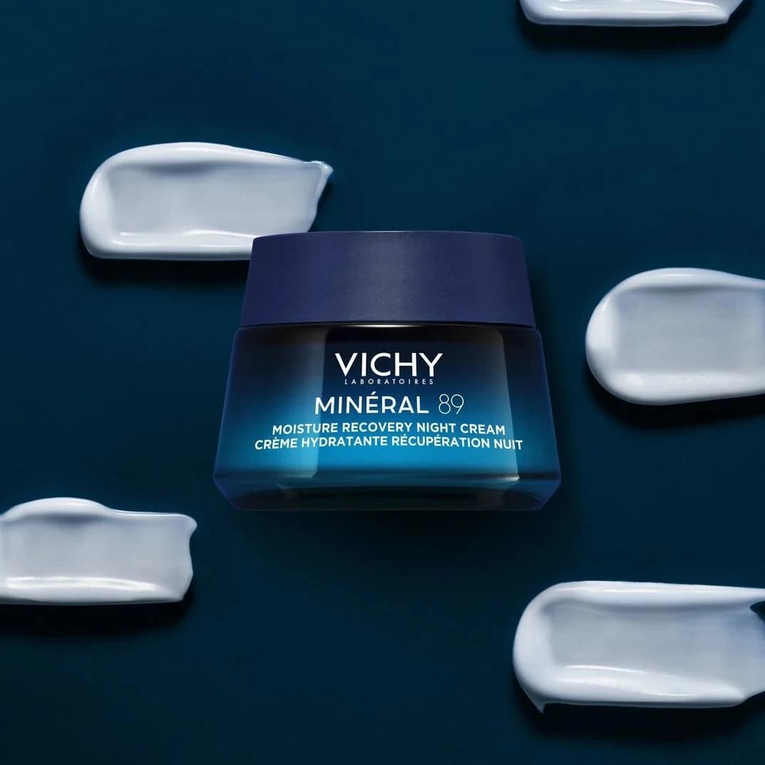 Vichy Mineral 89 Regenerujący krem na noc Melatonina Hyaluronic i Minerały 3