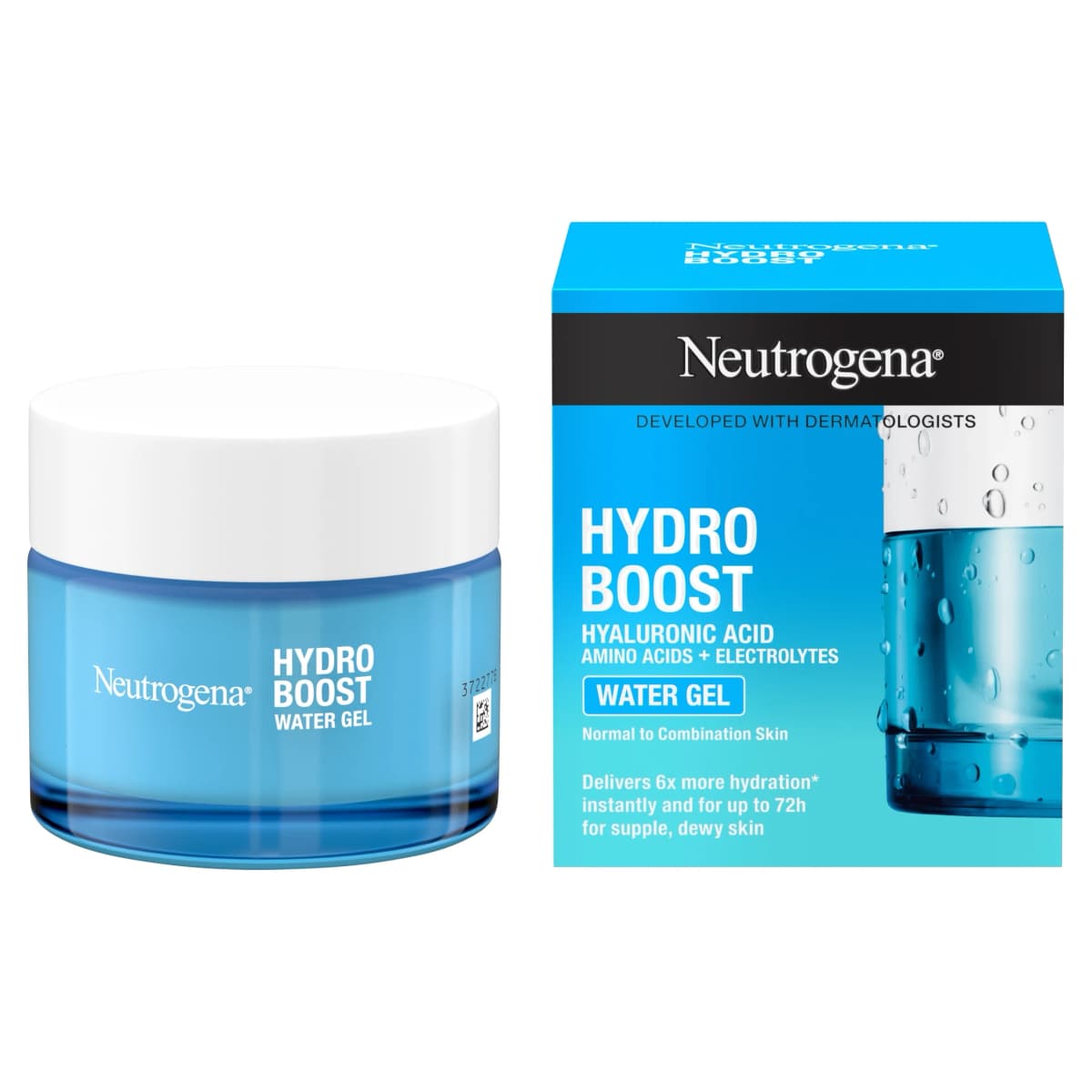 Żel nawilżający do twarzy Neutrogena Hydro Boost 0 SPF dzień i noc 48g 7